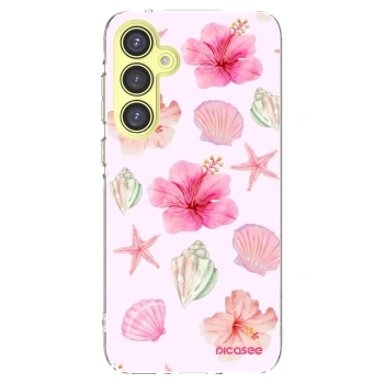 Picasee silikonska prozirna maskica za Samsung Galaxy A35 5G A356B - Blush Lagoon