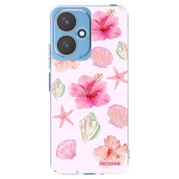 Picasee silikonska prozirna maskica za Xiaomi Redmi 13C 5G - Blush Lagoon