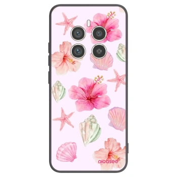 Picasee crna silikonska maskica za Realme 12 Pro 5G - Blush Lagoon