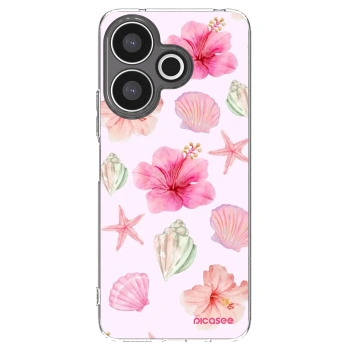 Picasee silikonska prozirna maskica za Xiaomi Redmi 13 4G - Blush Lagoon