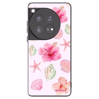Picasee crna silikonska maskica za OnePlus 12 5G - Blush Lagoon