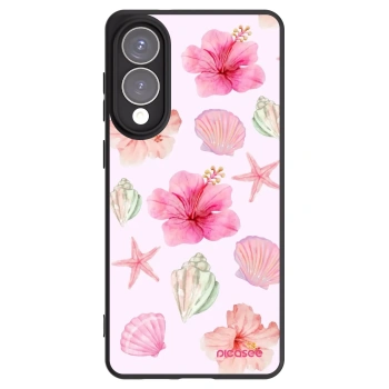 Picasee crna silikonska maskica za Samsung Galaxy S25 Edge 5G - Blush Lagoon