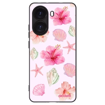 Picasee crna silikonska maskica za Xiaomi Poco X7 Pro 5G - Blush Lagoon