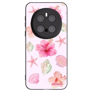 Picasee crna silikonska maskica za Honor Magic7 Pro 5G - Blush Lagoon