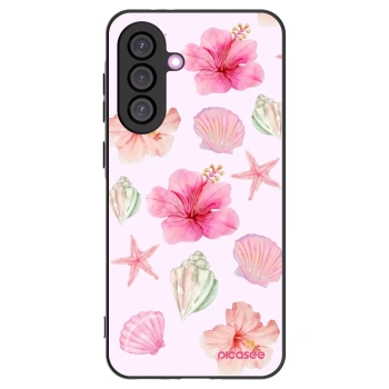 Picasee crna silikonska maskica za Samsung Galaxy A36 5G - Blush Lagoon