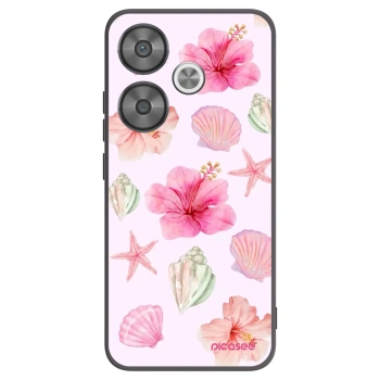 Picasee crna silikonska maskica za Xiaomi Poco F6 - Blush Lagoon