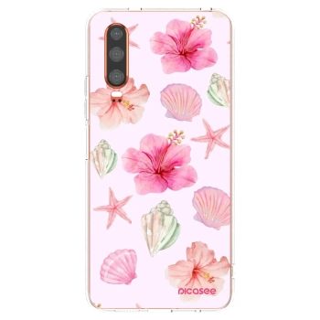 Picasee silikonska prozirna maskica za Huawei P30 - Blush Lagoon