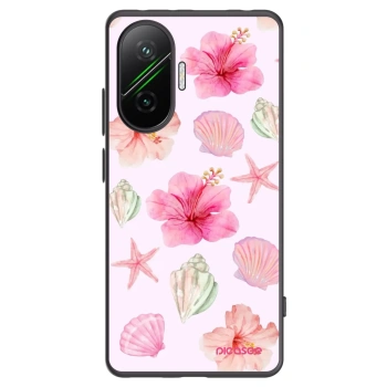 Picasee crna silikonska maskica za Xiaomi Poco F7 5G - Blush Lagoon