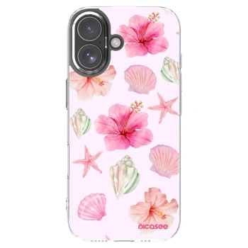 Picasee silikonska prozirna maskica za Apple iPhone 17 - Blush Lagoon