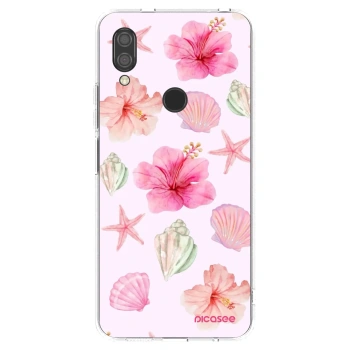 Picasee silikonska prozirna maskica za Xiaomi Redmi 7 - Blush Lagoon