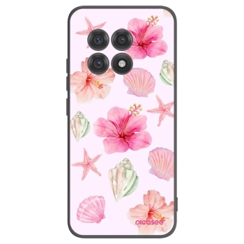 Picasee crna silikonska maskica za OnePlus 13R 5G - Blush Lagoon