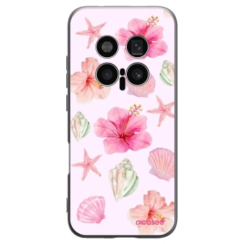 Picasee crna silikonska maskica za Honor Magic8 Pro 5G - Blush Lagoon
