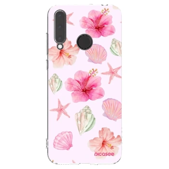 Picasee silikonska prozirna maskica za Honor 20 Lite - Blush Lagoon