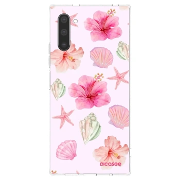 Picasee silikonska prozirna maskica za Samsung Galaxy Note 10 N970F - Blush Lagoon