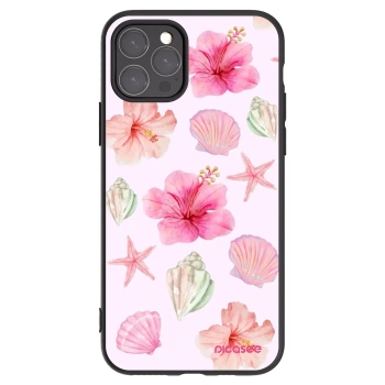 Picasee crna silikonska maskica za Apple iPhone 11 Pro - Blush Lagoon