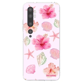 Picasee silikonska prozirna maskica za Xiaomi Mi Note 10 (Pro) - Blush Lagoon