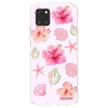 Picasee silikonska prozirna maskica za Samsung Galaxy Note 10 Lite N770F - Blush Lagoon