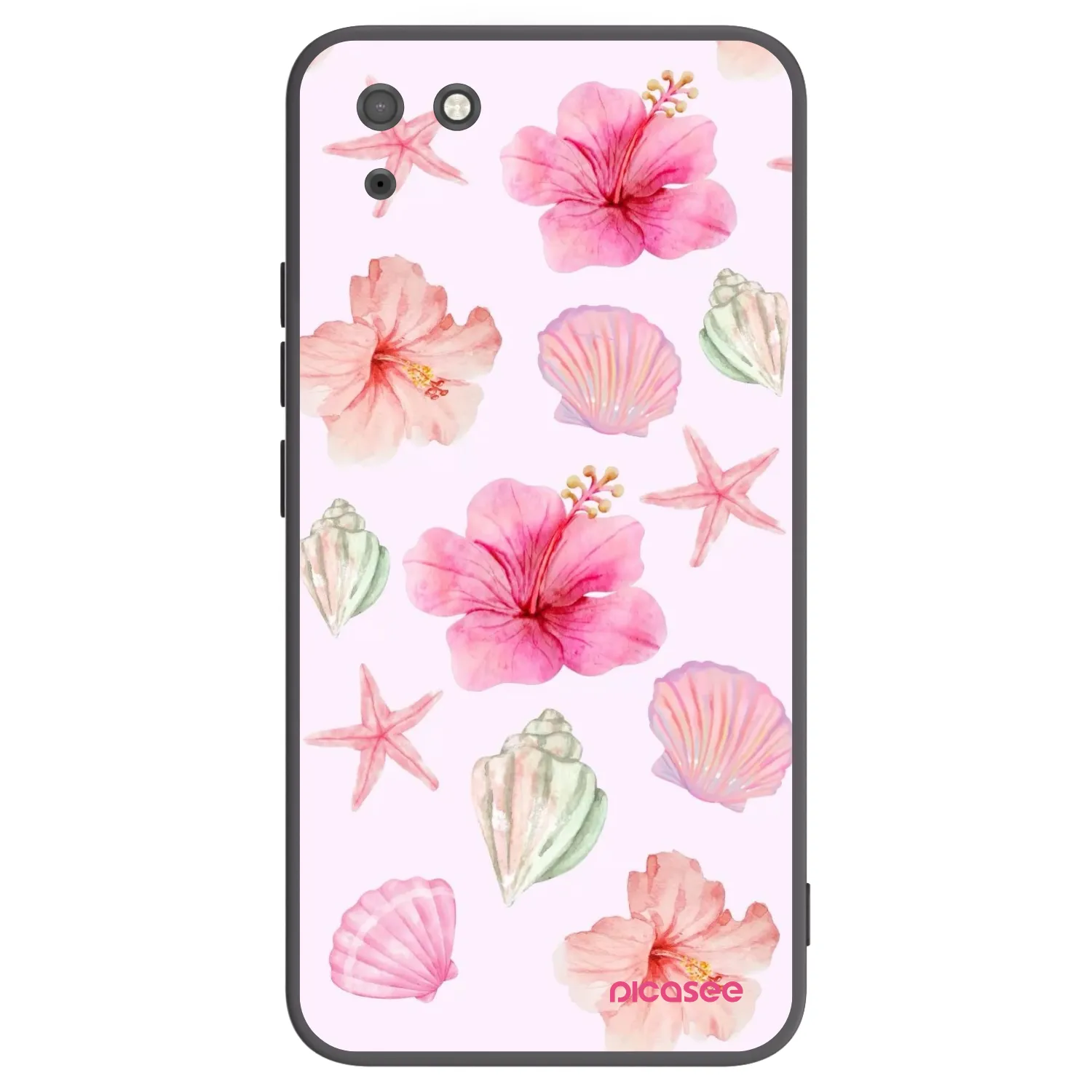 Picasee crna silikonska maskica za Huawei Y5P - Blush Lagoon