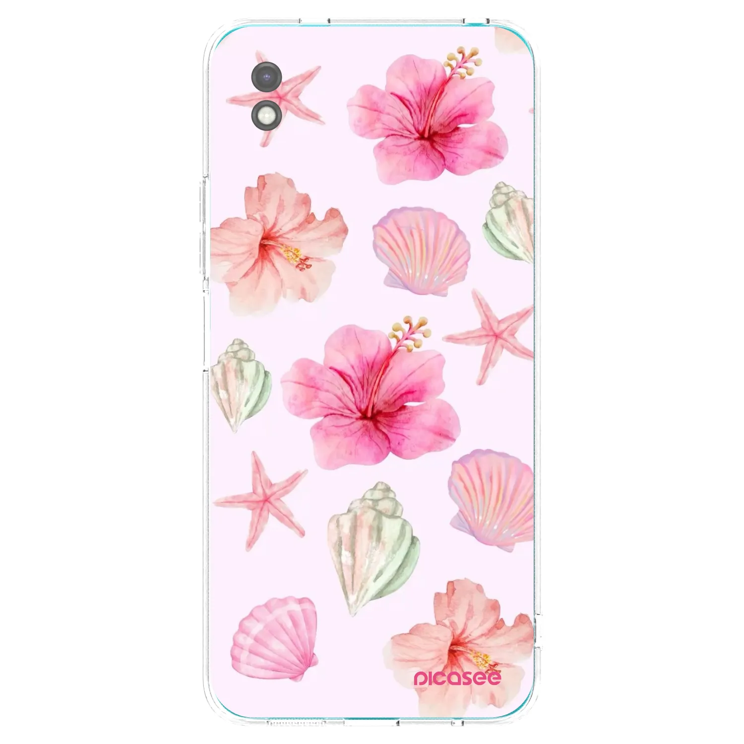 Picasee crna silikonska maskica za Xiaomi Redmi 9A - Blush Lagoon