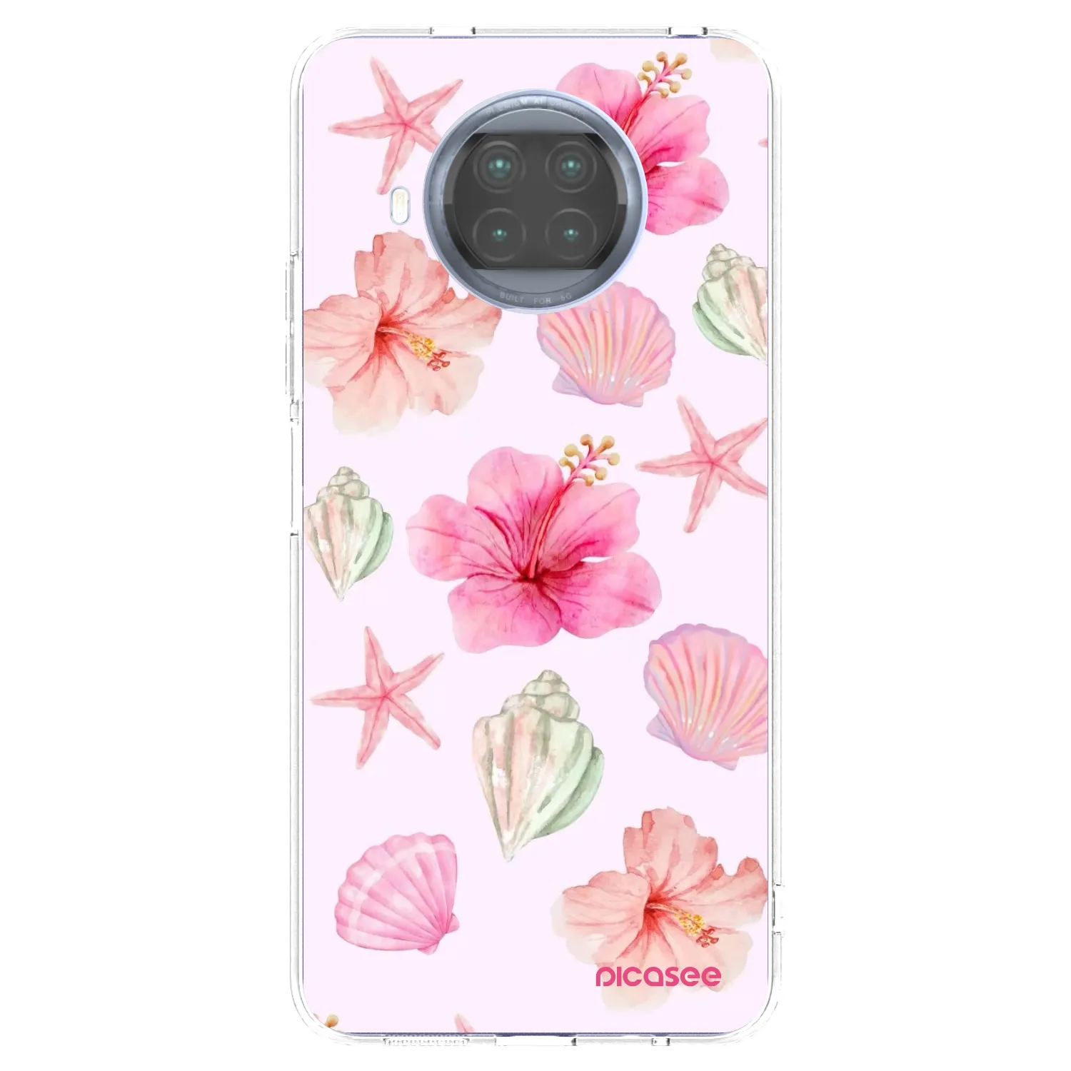 Picasee silikonska prozirna maskica za Xiaomi Mi 10T Lite - Blush Lagoon