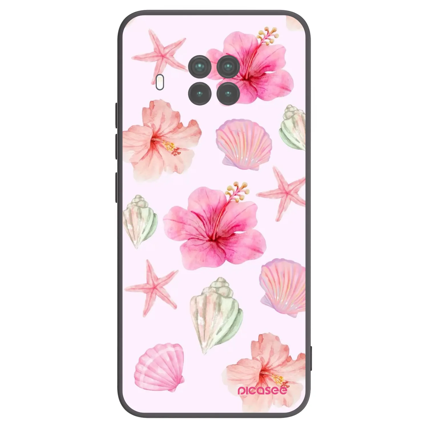 Picasee crna silikonska maskica za Xiaomi Mi 10T Lite - Blush Lagoon