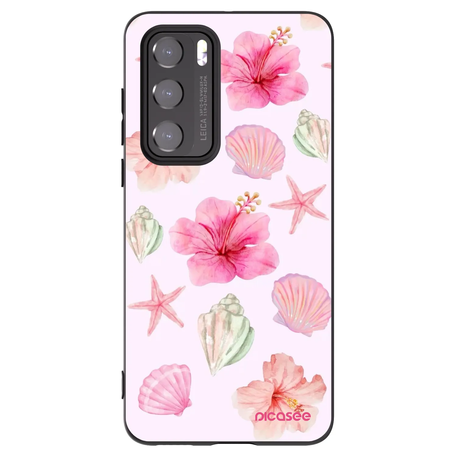 Picasee crna silikonska maskica za Huawei P40 - Blush Lagoon