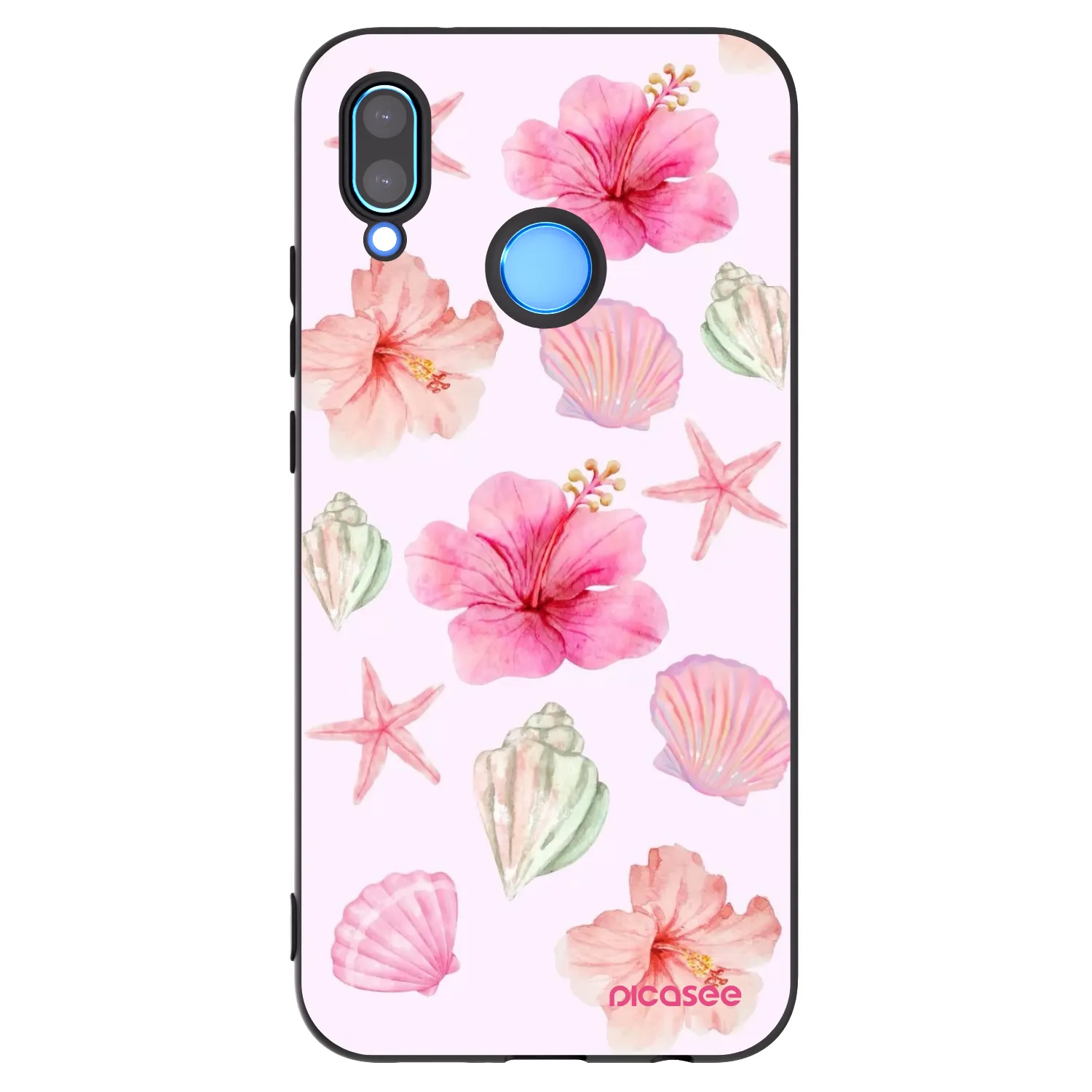 Picasee crna silikonska maskica za Huawei Mate 40 Pro - Blush Lagoon