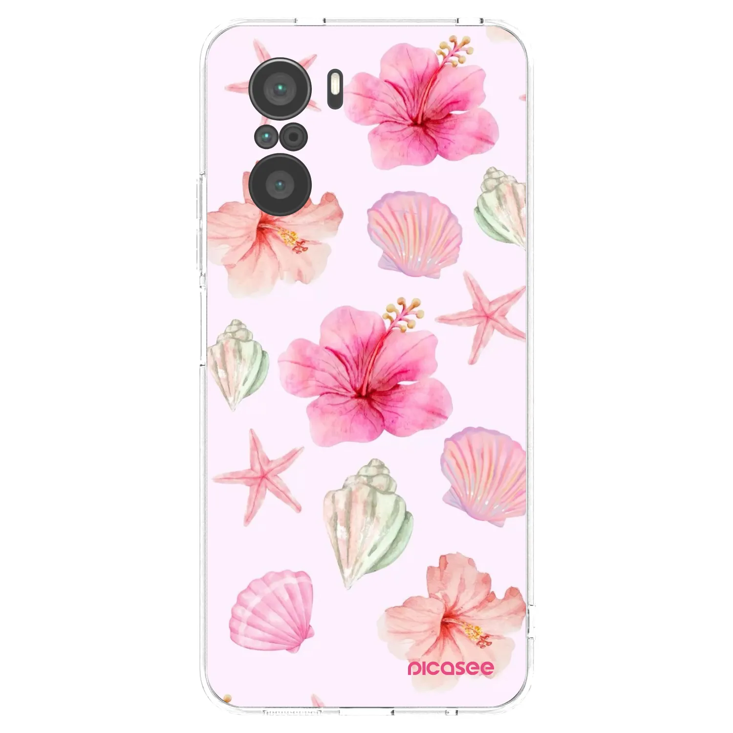 Picasee silikonska prozirna maskica za Xiaomi Poco F3 - Blush Lagoon