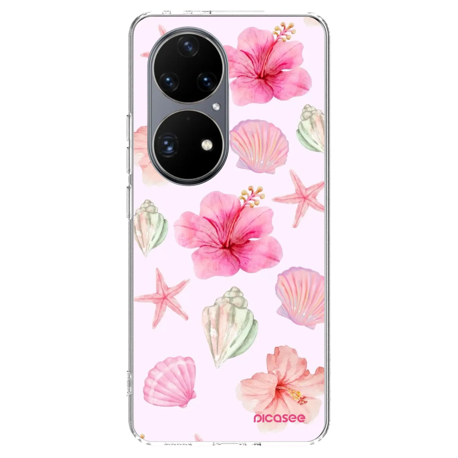 Picasee silikonska prozirna maskica za Huawei P50 - Blush Lagoon