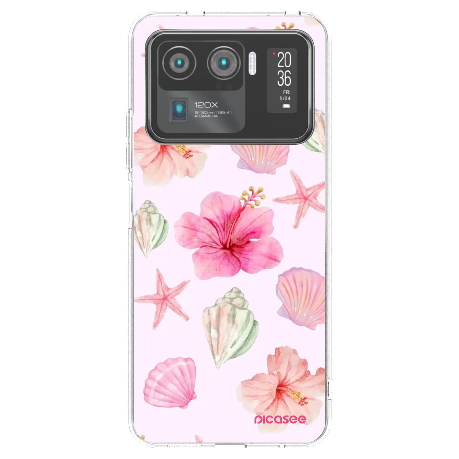 Picasee silikonska prozirna maskica za Xiaomi Mi 11 Ultra - Blush Lagoon