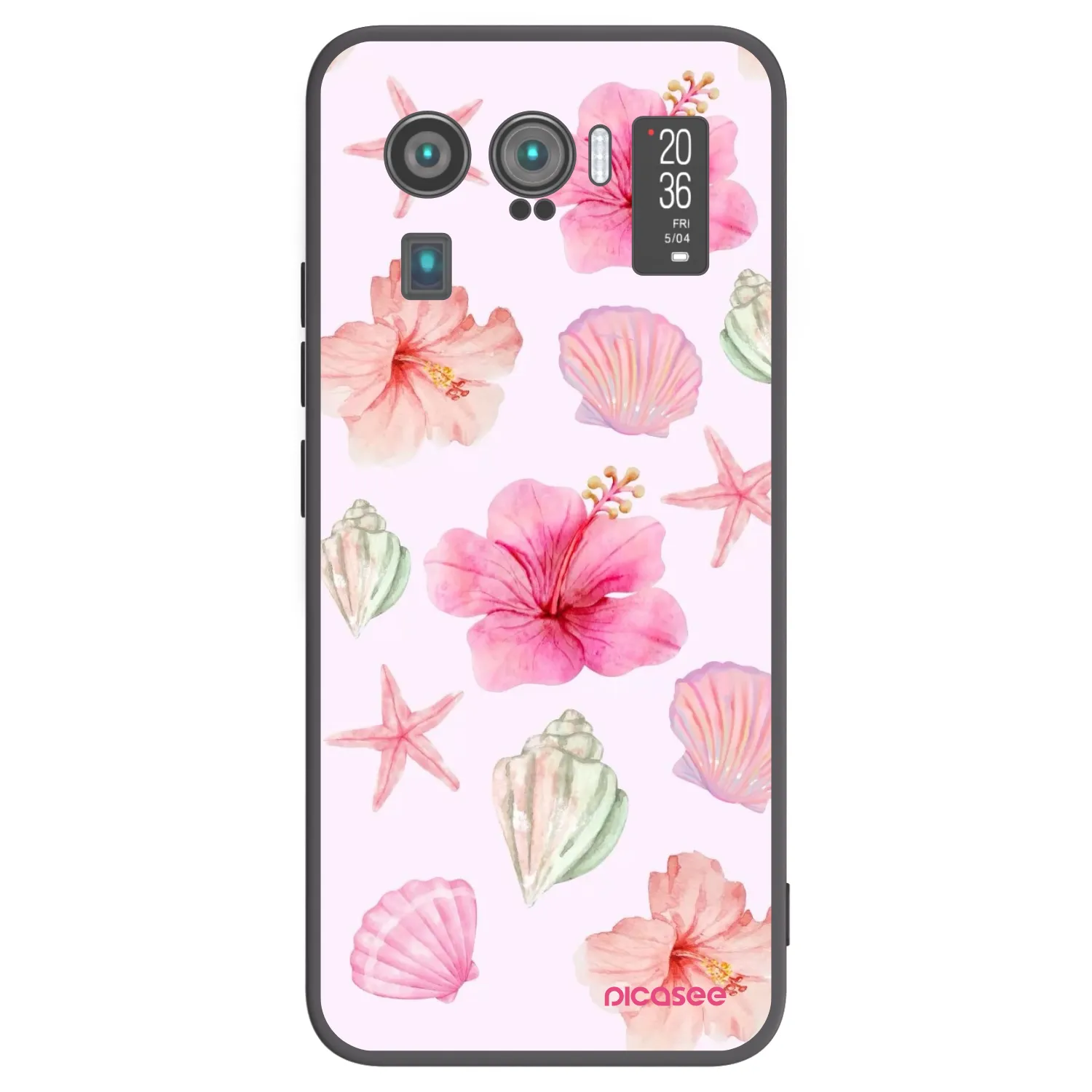 Picasee crna silikonska maskica za Xiaomi Mi 11 Ultra - Blush Lagoon