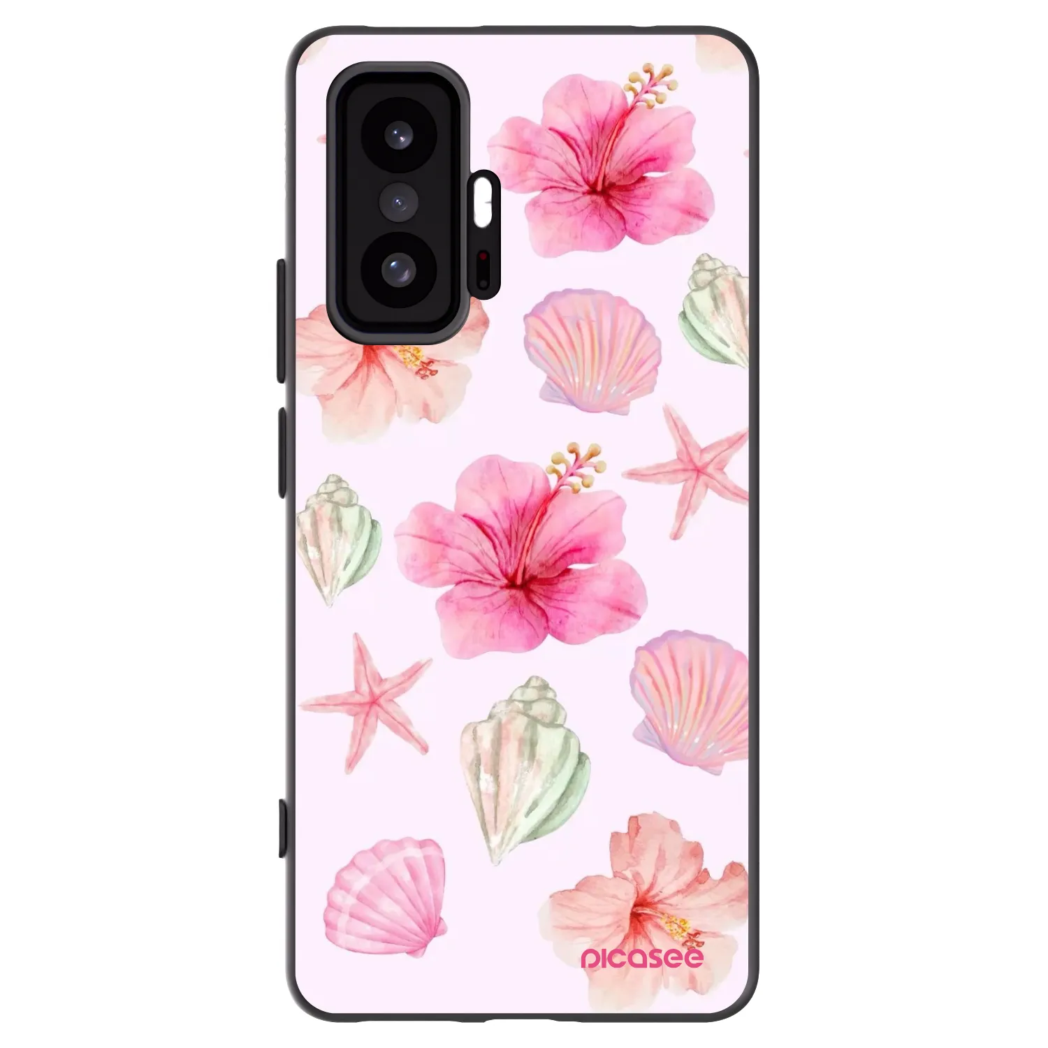 Picasee crna silikonska maskica za Xiaomi 11T - Blush Lagoon