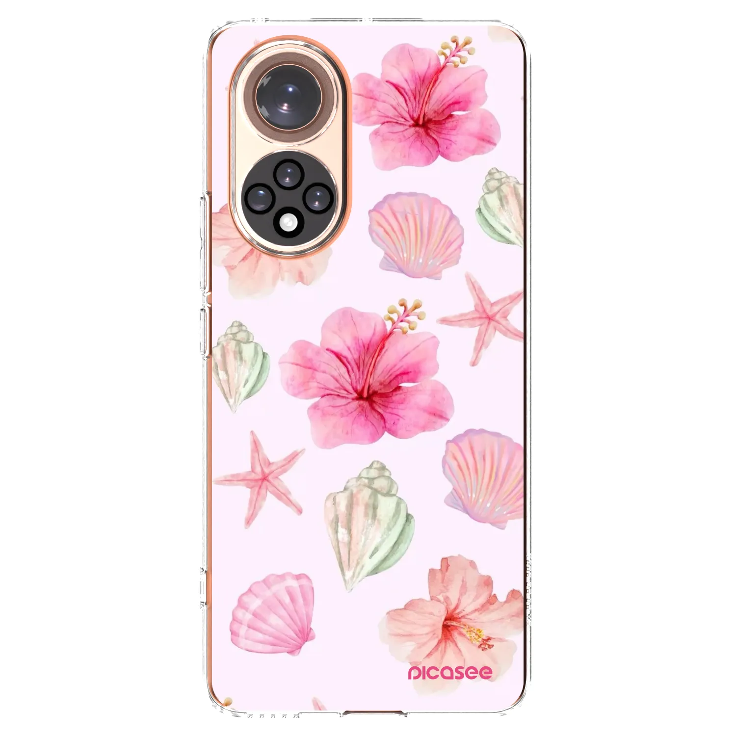 Picasee silikonska prozirna maskica za Huawei Nova 9 - Blush Lagoon
