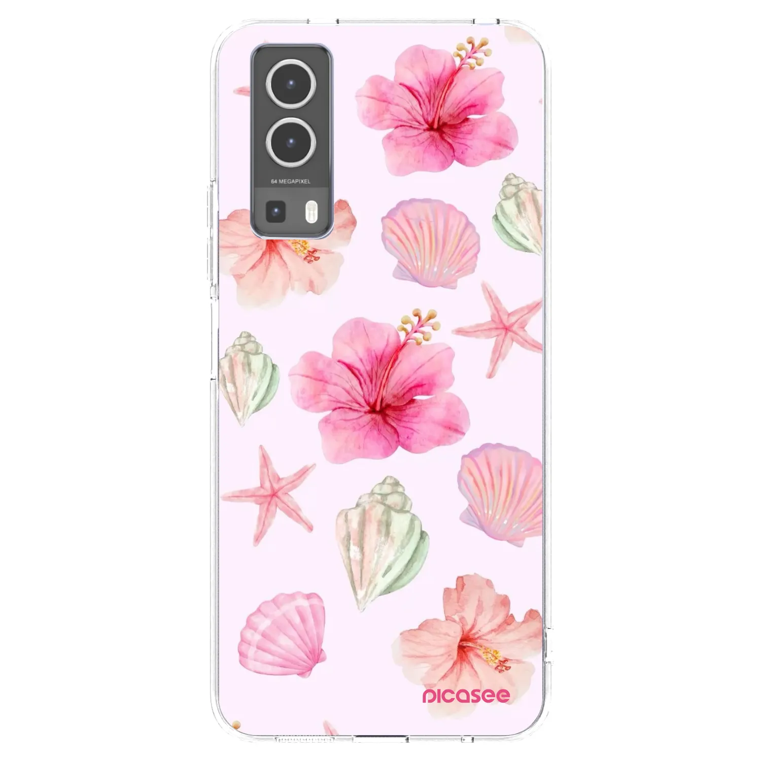 Picasee silikonska prozirna maskica za Vivo Y72 5G - Blush Lagoon