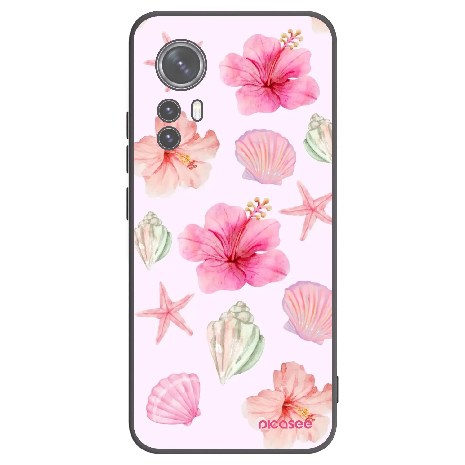 Picasee crna silikonska maskica za Xiaomi 12 - Blush Lagoon