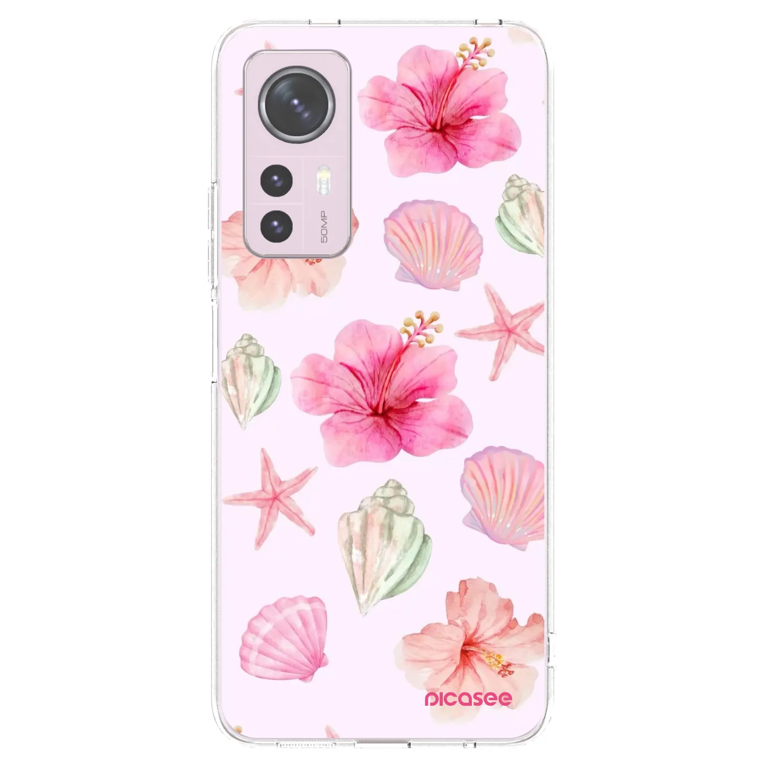 Picasee silikonska prozirna maskica za Xiaomi 12 - Blush Lagoon