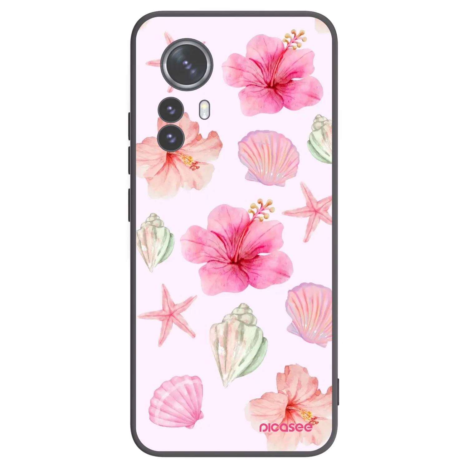 Picasee crna silikonska maskica za Xiaomi 12 Pro - Blush Lagoon