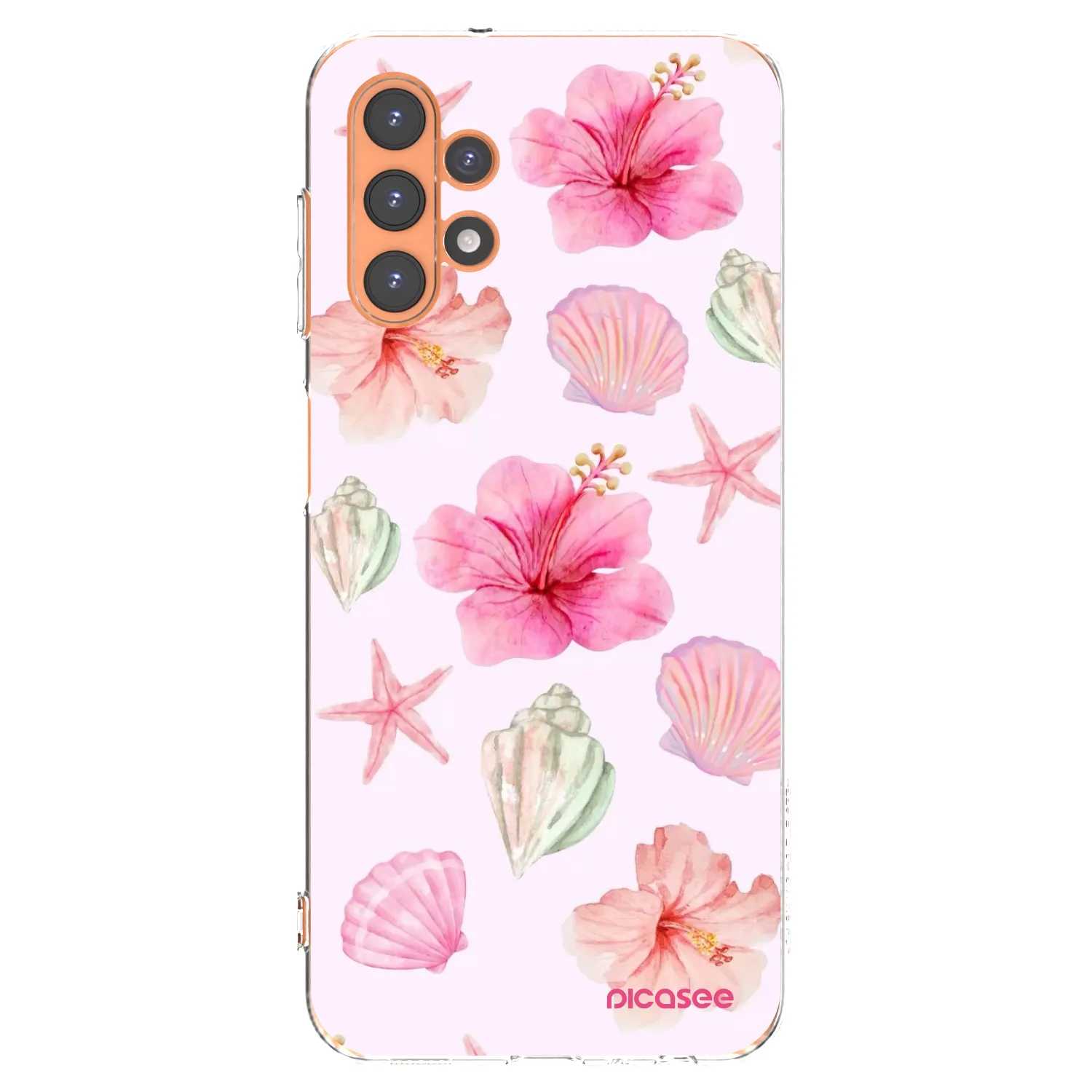 Picasee silikonska prozirna maskica za Samsung Galaxy A13 4G A135 - Blush Lagoon