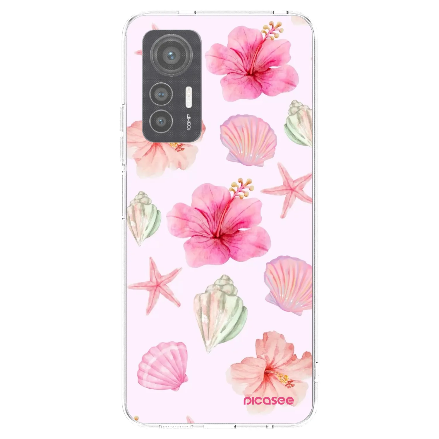 Picasee silikonska prozirna maskica za Xiaomi 12 Lite - Blush Lagoon