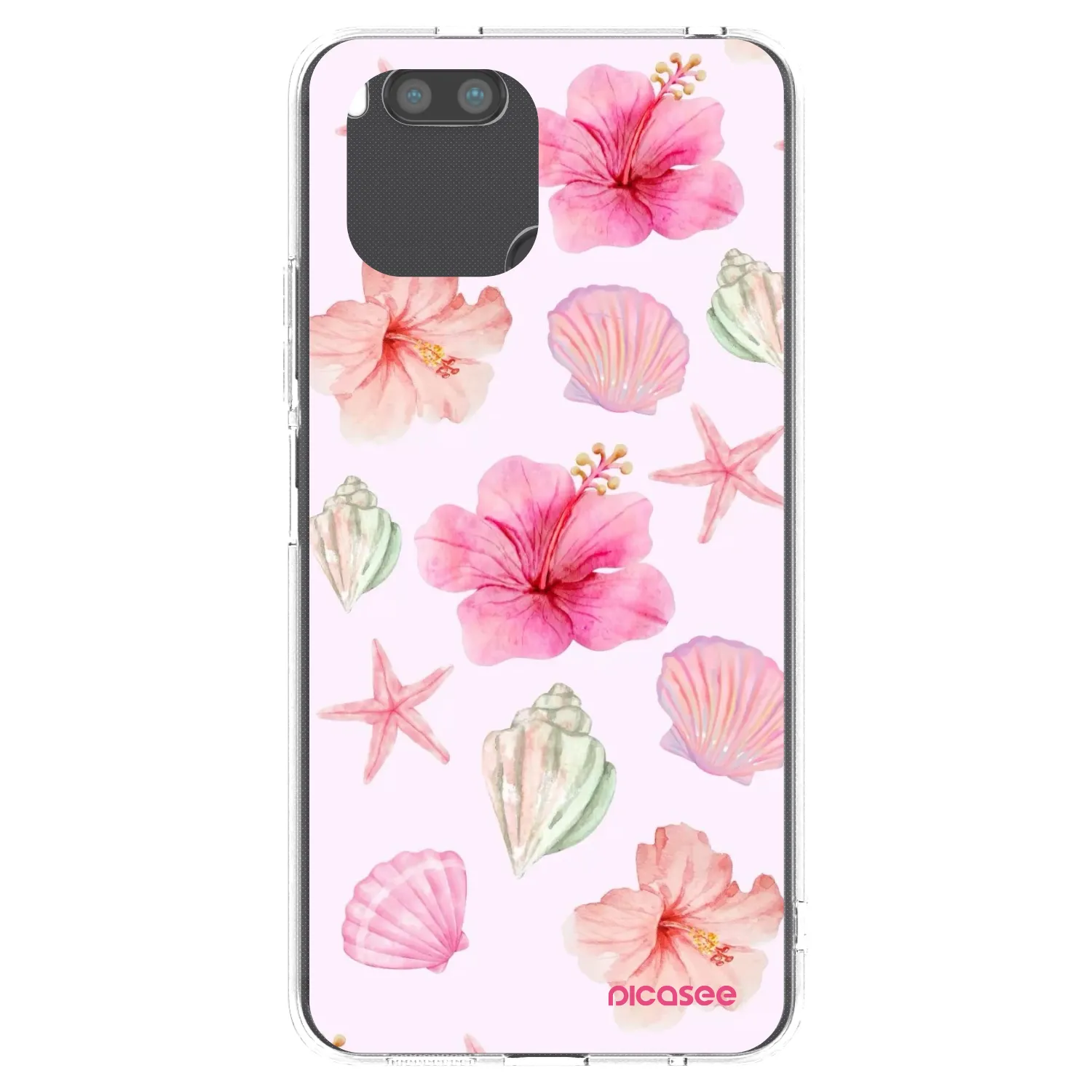 Picasee silikonska prozirna maskica za Xiaomi Redmi A1 - Blush Lagoon