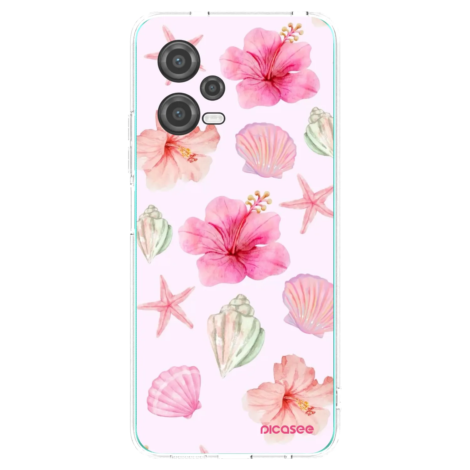 Picasee silikonska prozirna maskica za Xiaomi Poco X5 - Blush Lagoon