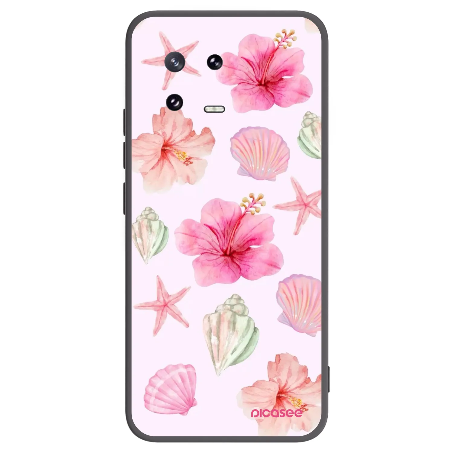 Picasee crna silikonska maskica za Xiaomi 13 Pro - Blush Lagoon