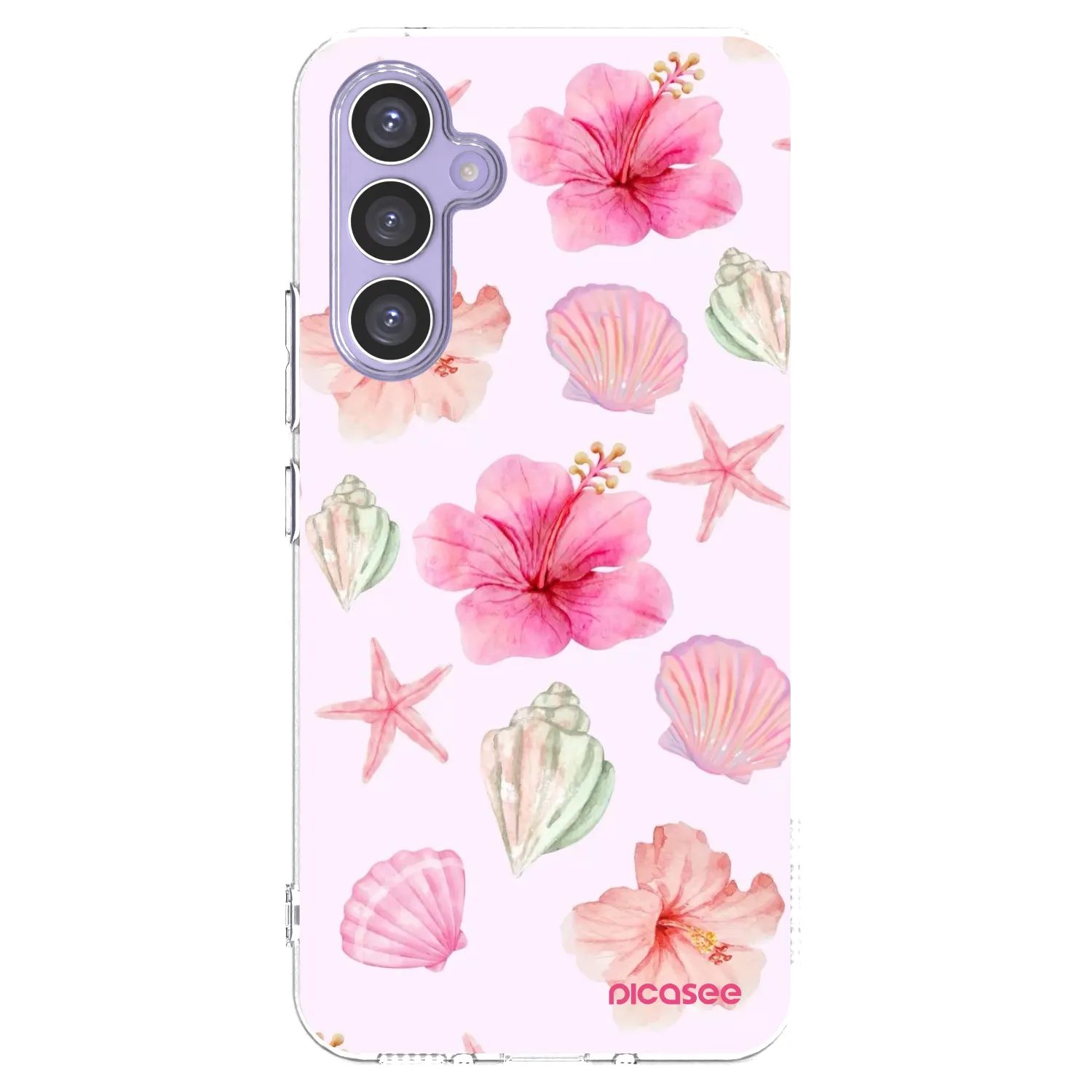 Picasee silikonska prozirna maskica za Samsung Galaxy A54 5G A546B - Blush Lagoon