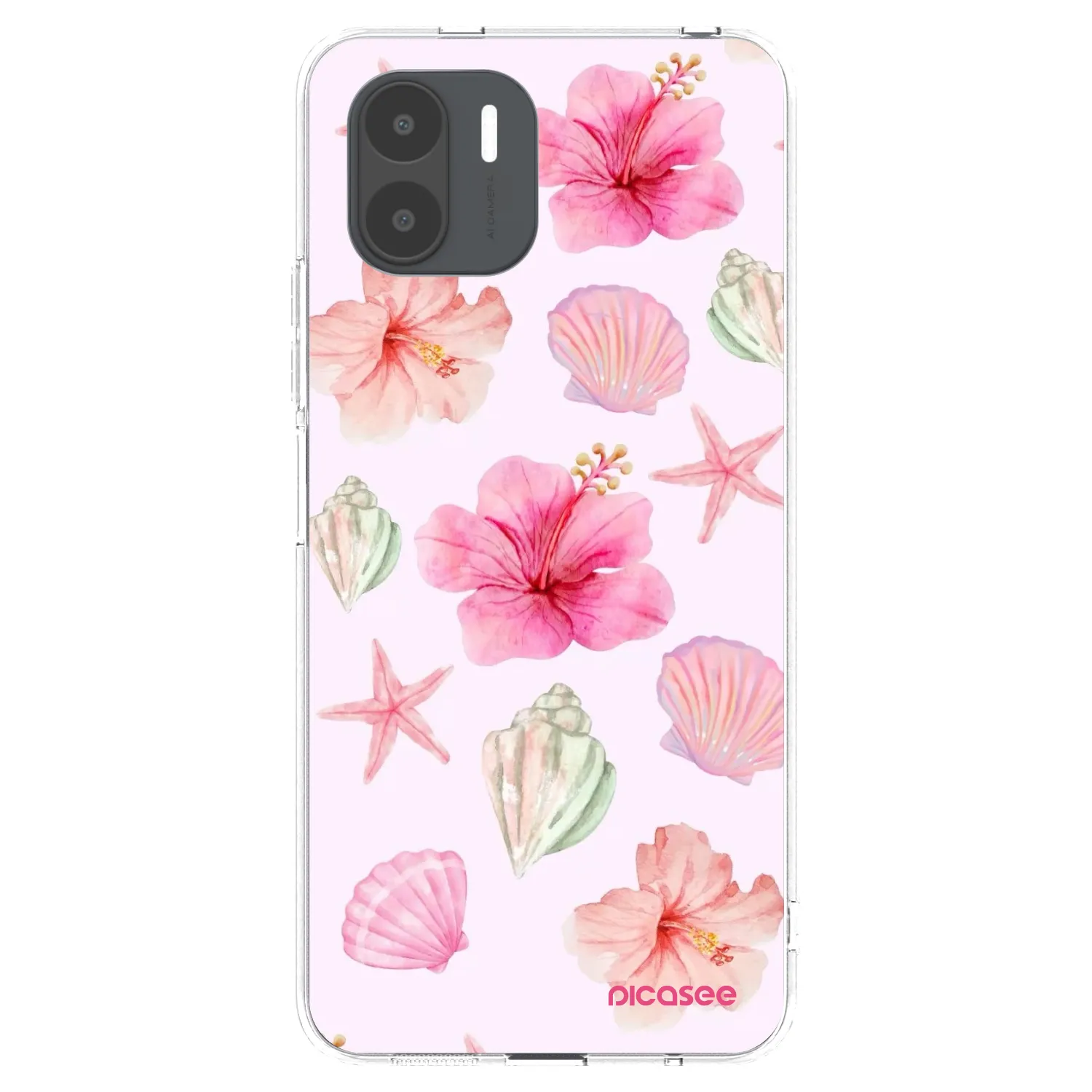 Picasee silikonska prozirna maskica za Xiaomi Redmi A2 - Blush Lagoon