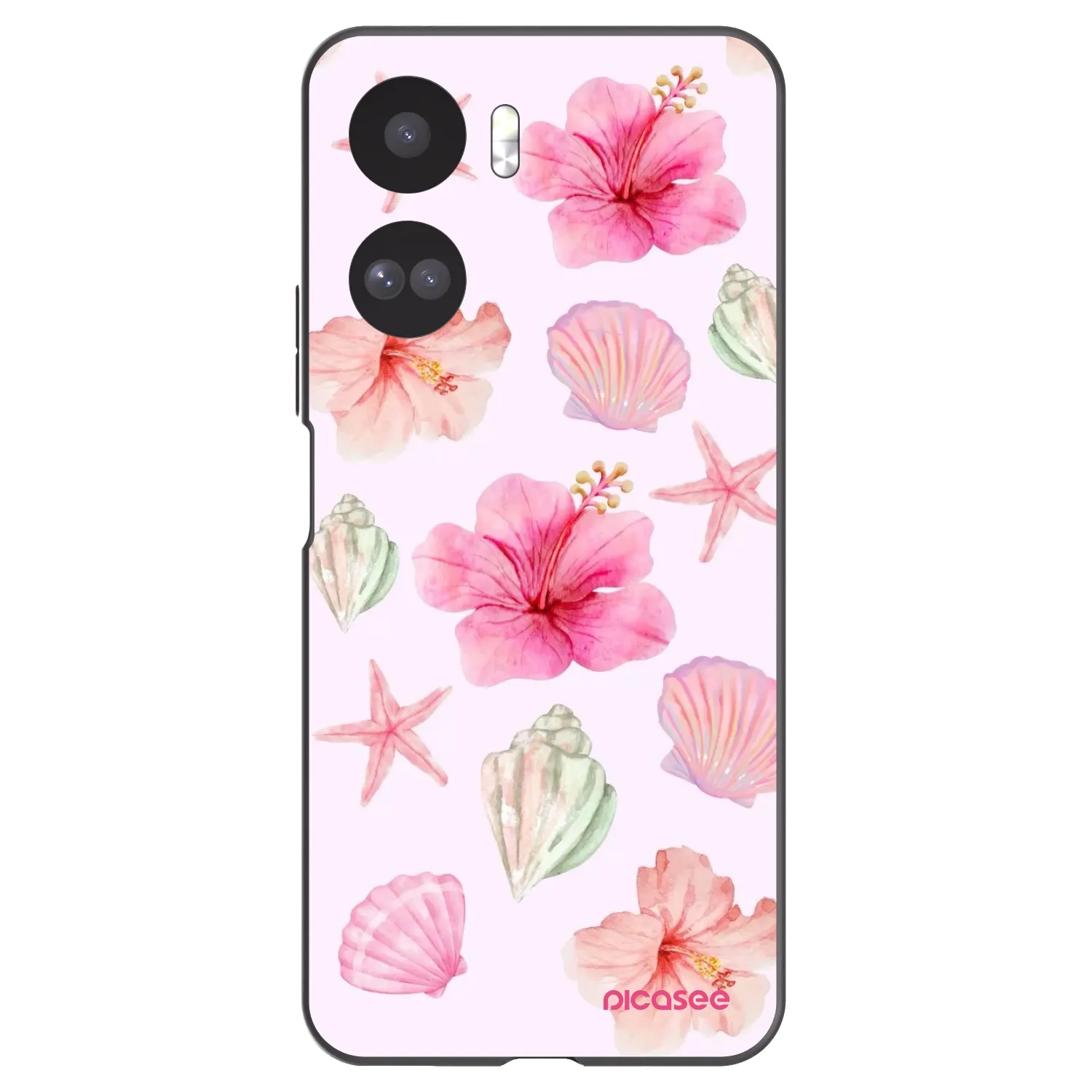 Picasee crna silikonska maskica za Honor 90 Lite 5G - Blush Lagoon