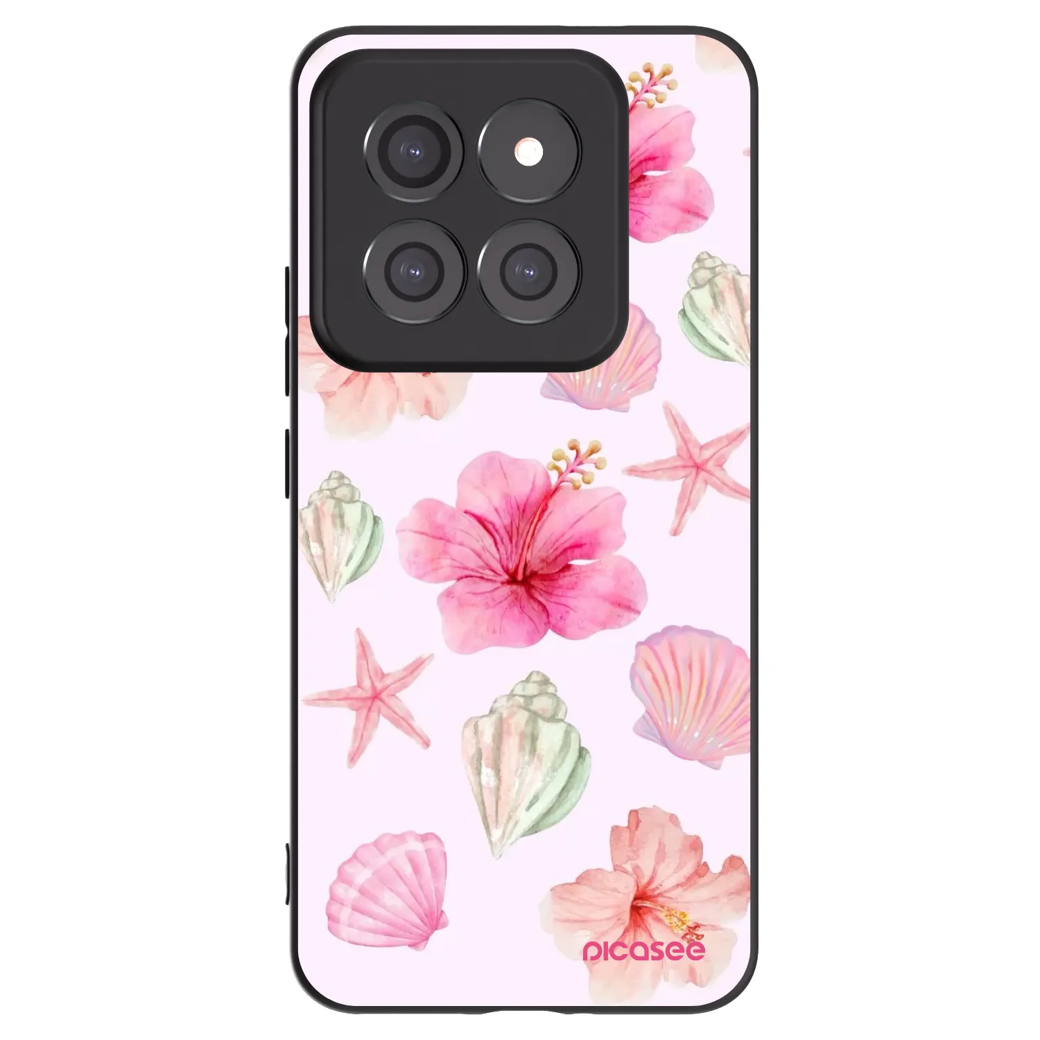Picasee crna silikonska maskica za Xiaomi 14 Pro - Blush Lagoon