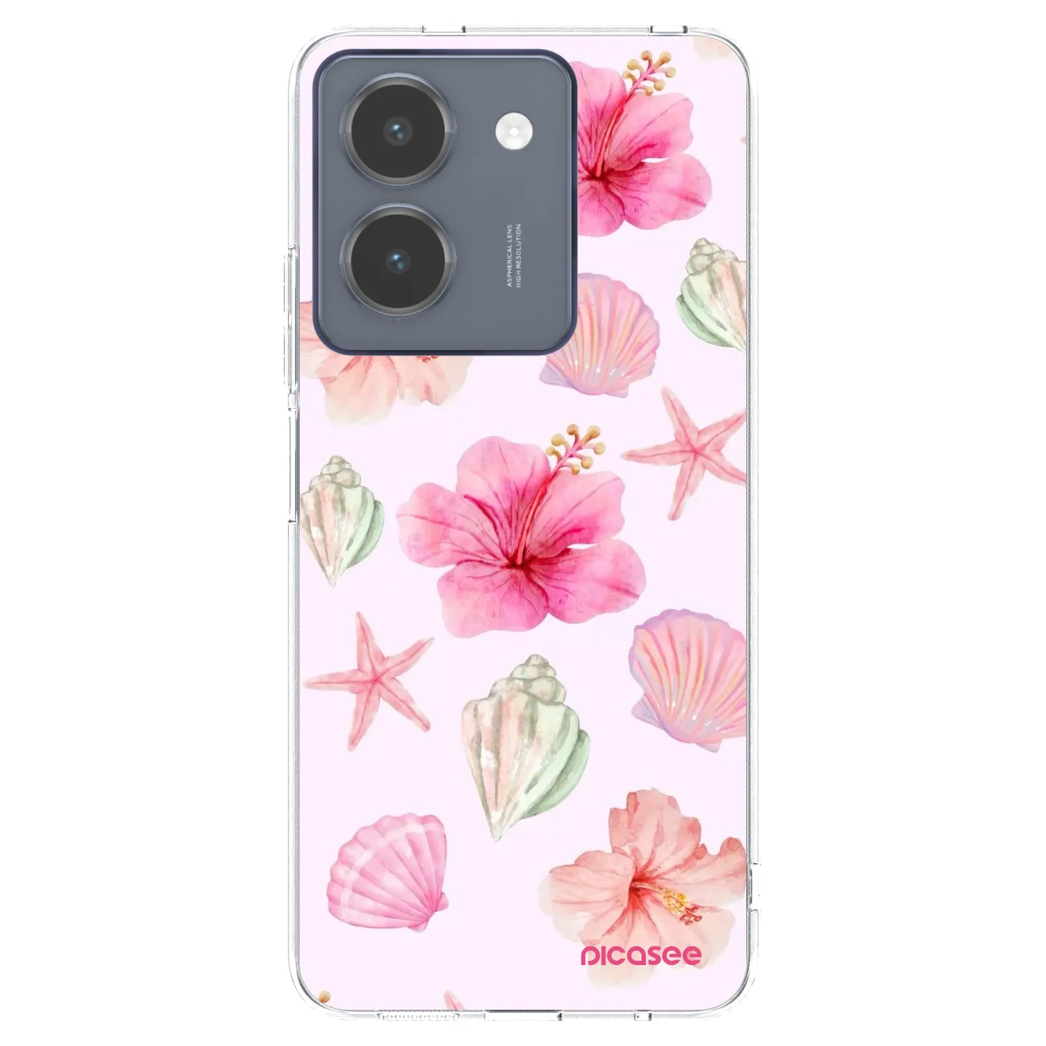 Picasee silikonska prozirna maskica za Vivo Y36 4G - Blush Lagoon