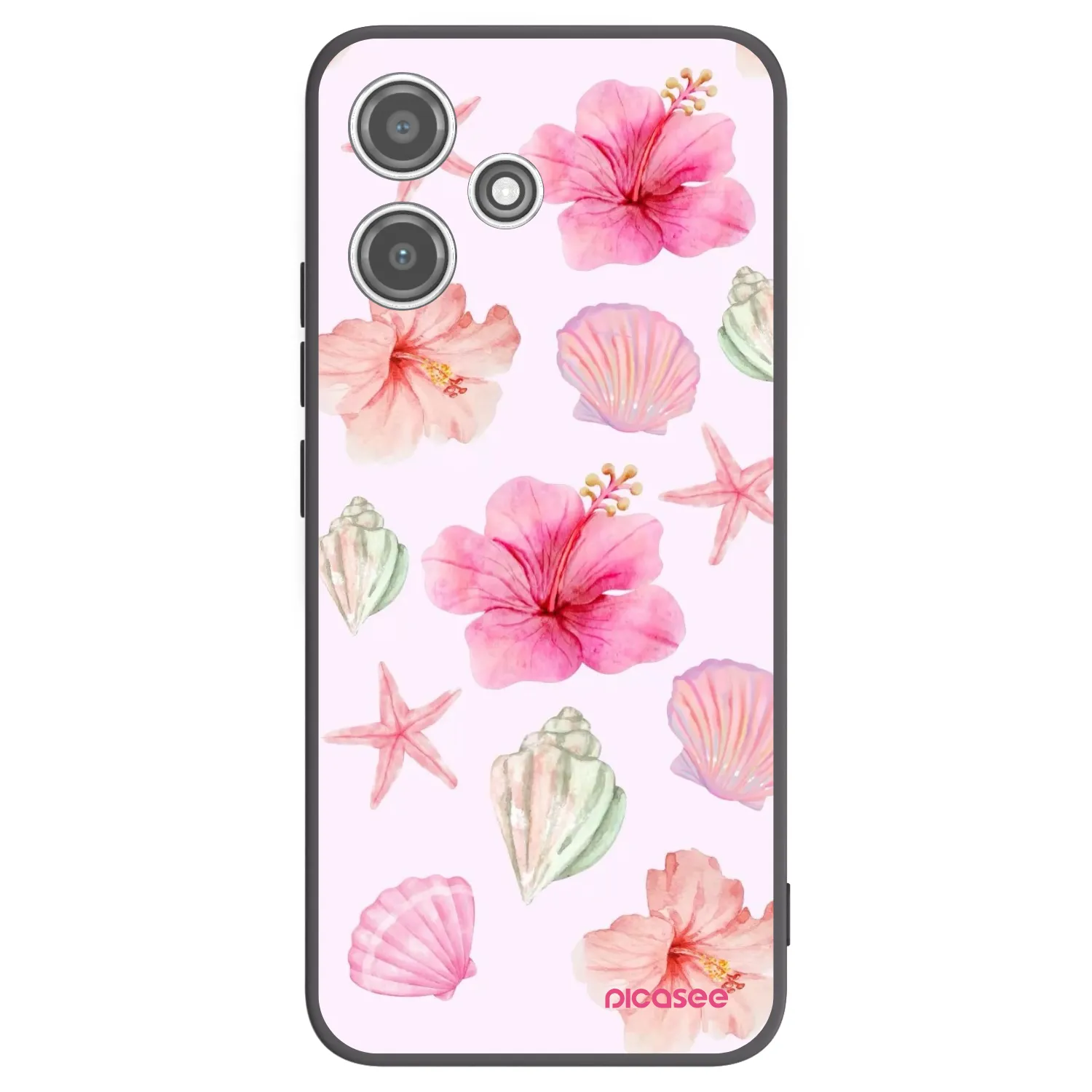 Picasee crna silikonska maskica za Xiaomi Redmi 12 5G - Blush Lagoon