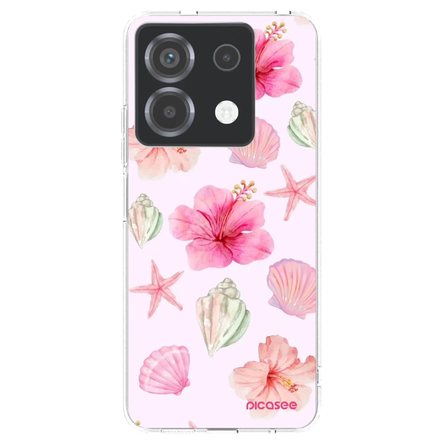 Picasee silikonska prozirna maskica za Xiaomi Poco X6 - Blush Lagoon