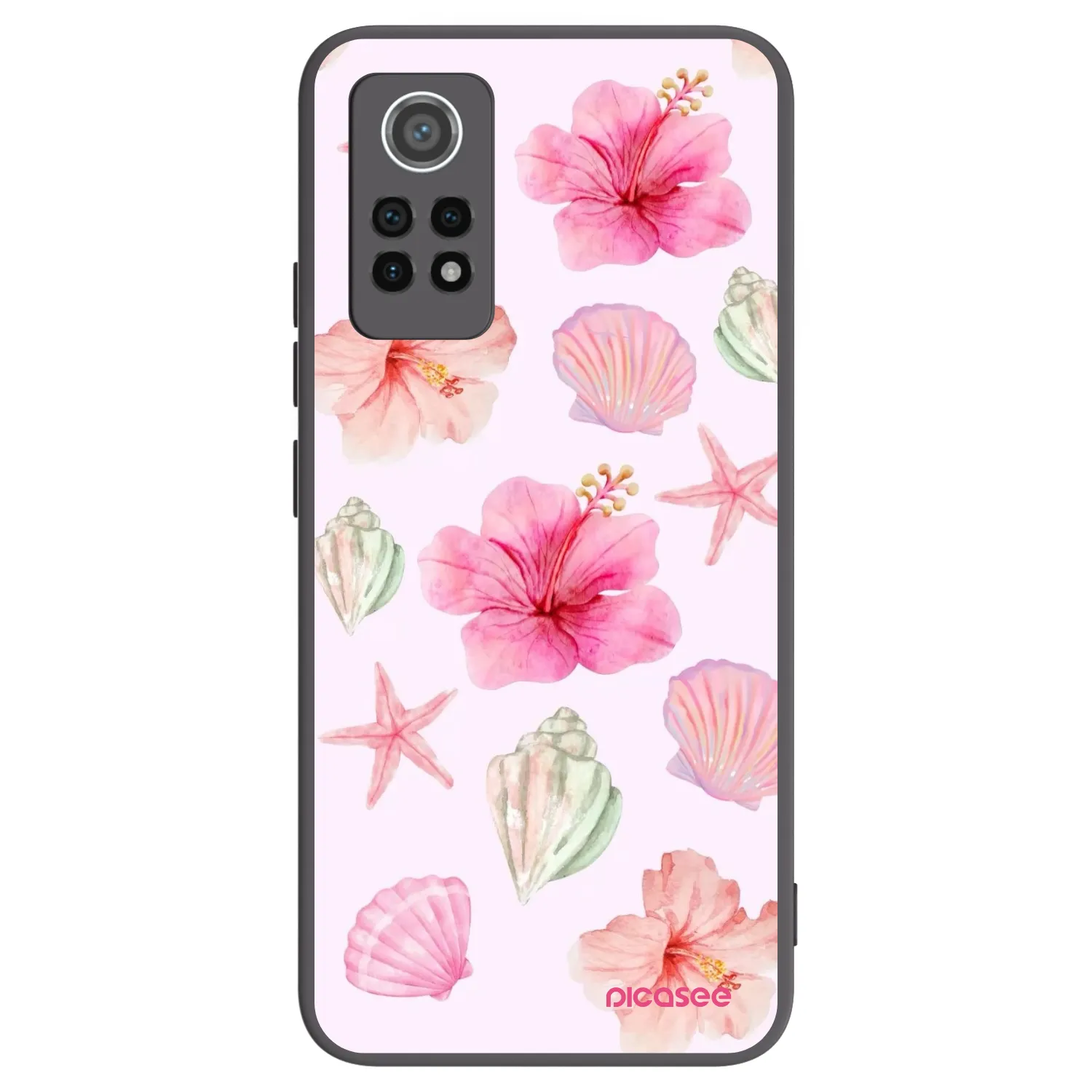 Picasee crna silikonska maskica za Xiaomi Redmi Note 12 Pro 4G - Blush Lagoon